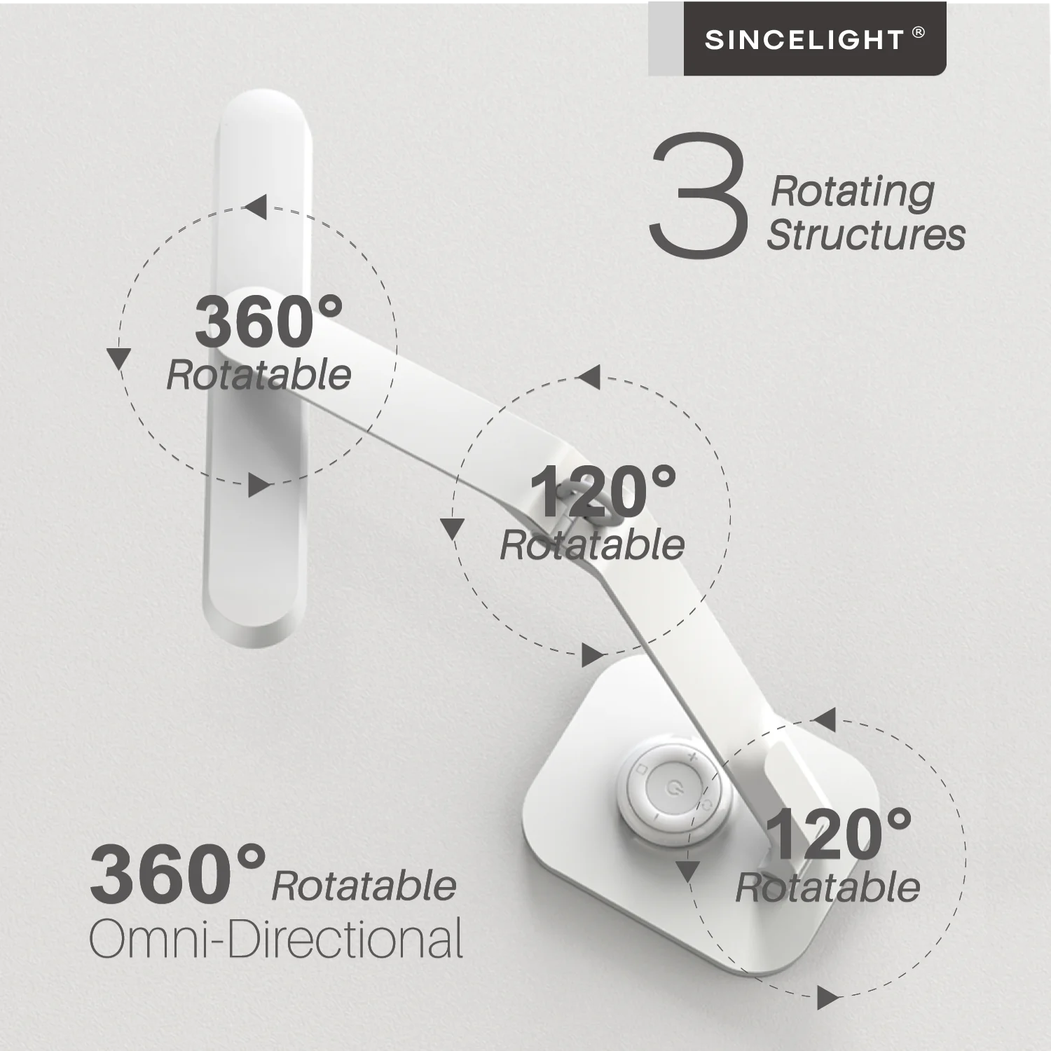 Remote Control Led Table Reading Lamp 7w (USB/Stepless Dimming/Led Desk Lamp /5 Levels of Color Temperature Switching)