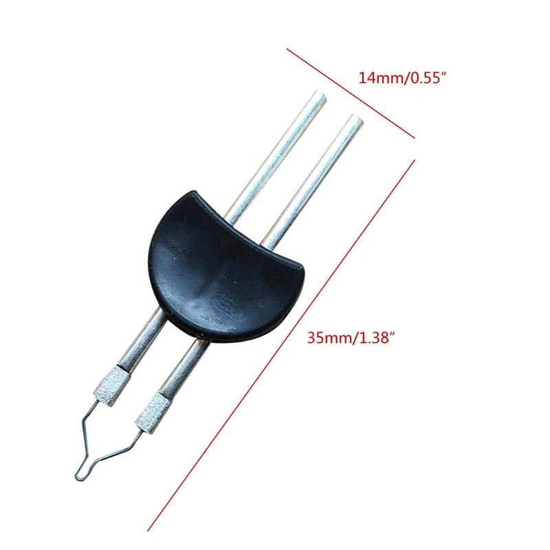 5Pcs Perfetto Fine Cavo di Filo Bruciatore Punte di Ricambio End Max Saldatura di Fusione Penna