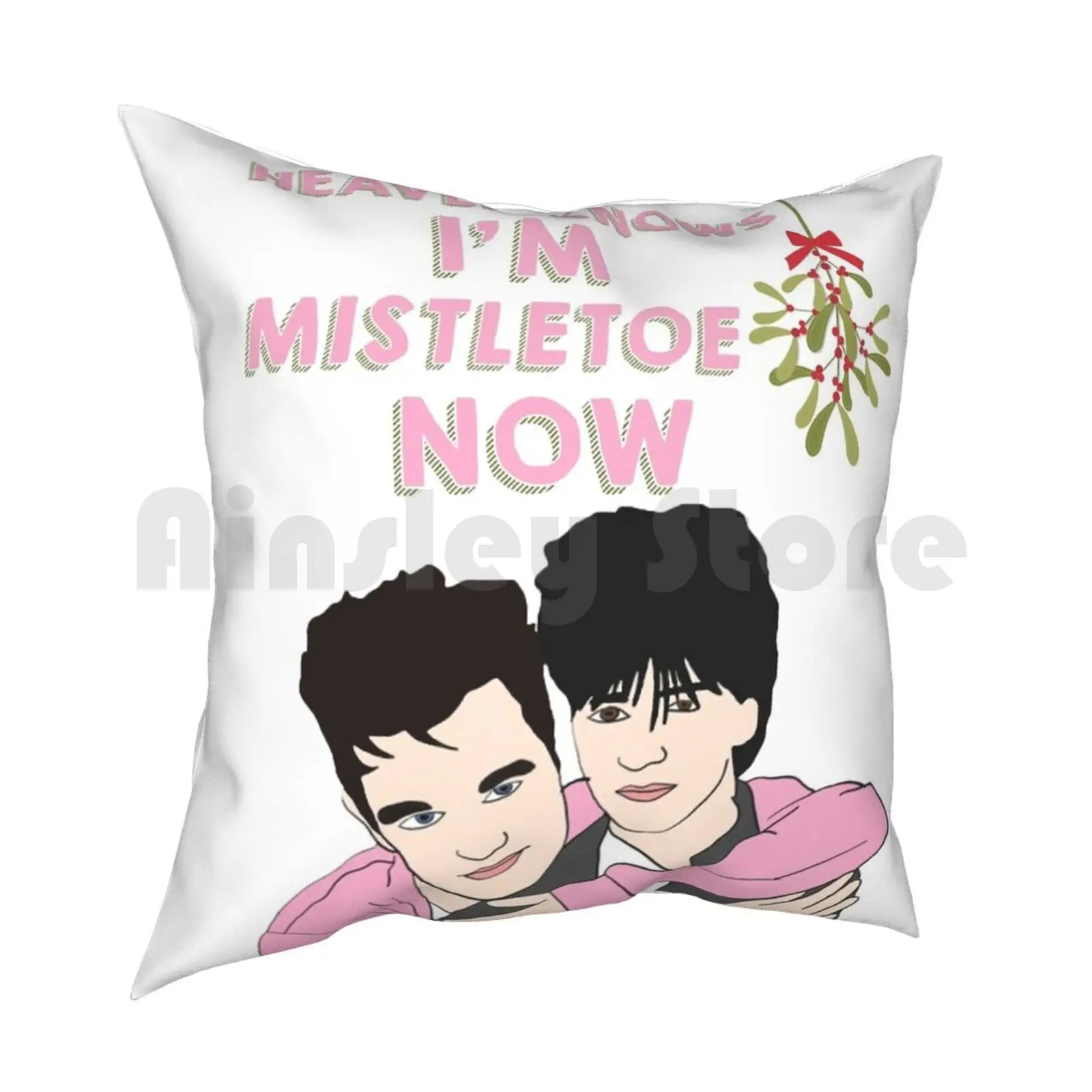 The Smiths-Heaven Knows Im Mistletoe Now Pillow Case Printed Home Soft DIY Pillow cover The Smiths Smiths Britpop Morrissey