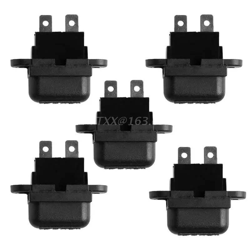 5pcs Amp Auto Blade Standard Fuse Holder Box for Car Boat with Cover 30A