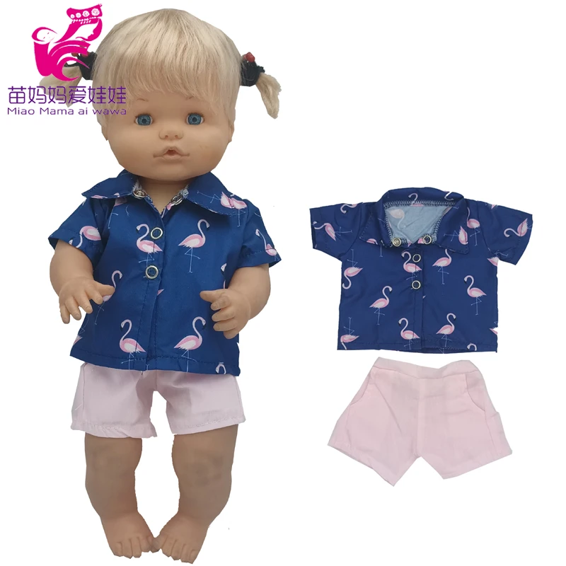 43cm Doll Clothes Coat Nenuco Ropa Y Su Hermanita 17 Inch Baby Dolls Jacket Children Girl Birthday Gifts