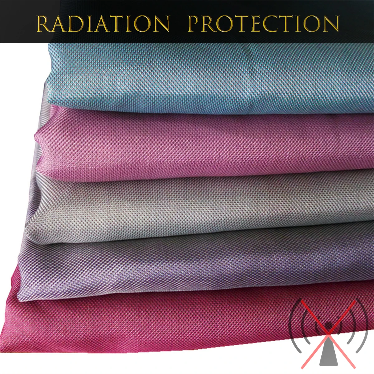 

Silver Fiber RPET Woven Blended Fabric Anti Radiation EMI RFID Shielding Soft and Washable for Clothing and Hometex