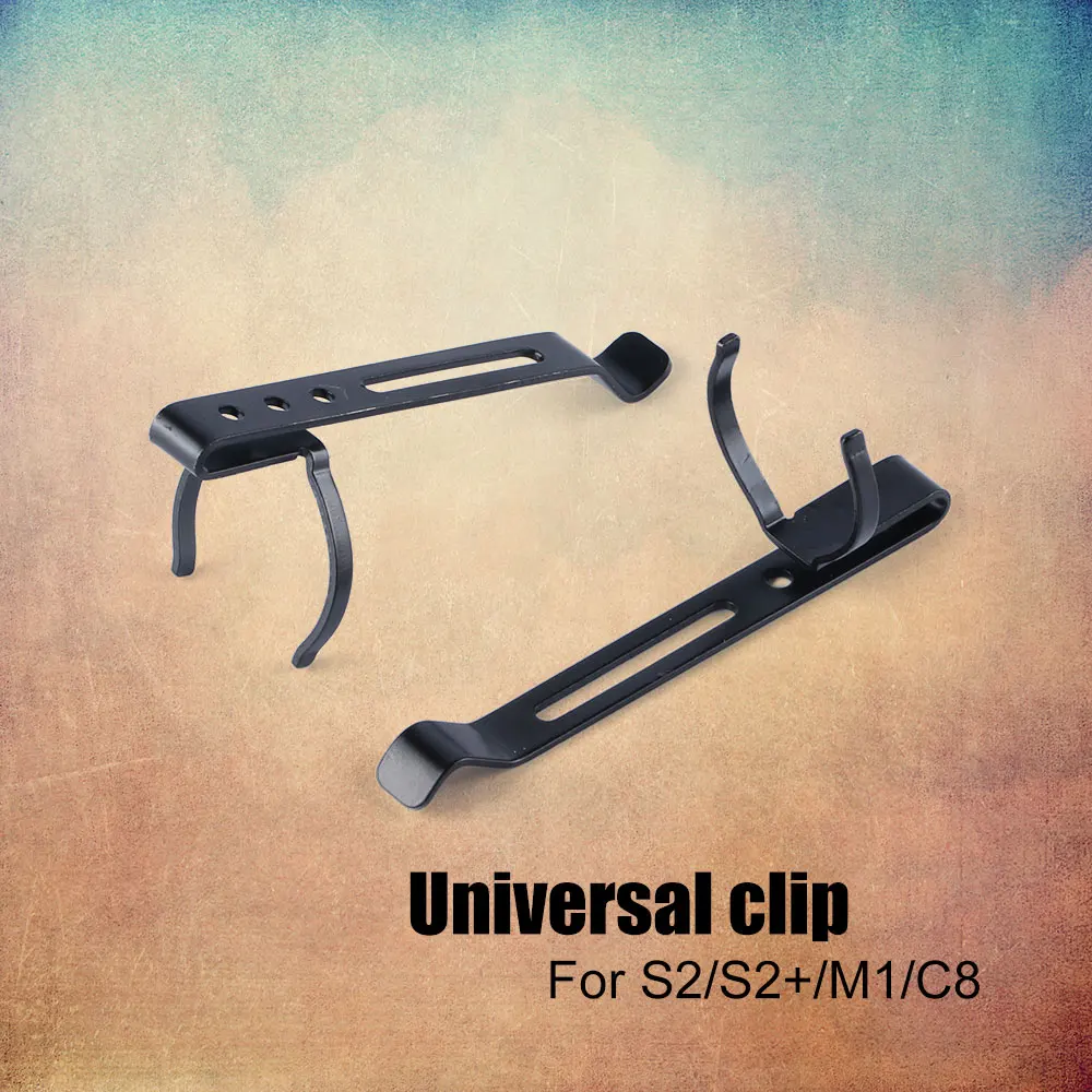 Torcia Clip universale adatta per Convoy S2 S2 + M1 C8 Flash Light Torch Latarka lampada da campeggio Clip originali