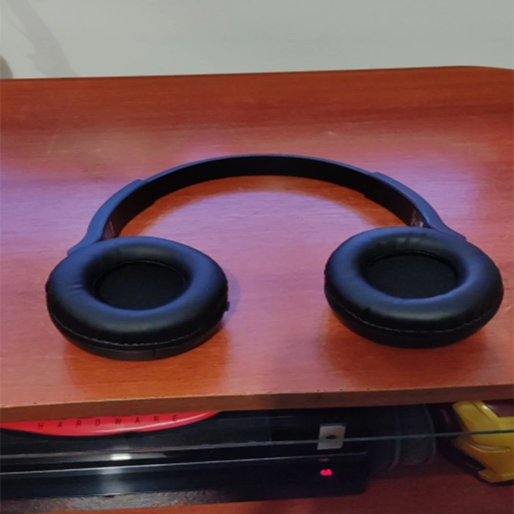 KQTFT flannel 1 Pair of Replacement Ear Pads for Sony DR-BTN200 Headset EarPads Earmuff Cover Cushion Cups