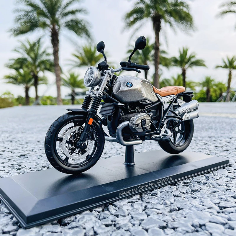 Maisto 1:12 BMW Rnine T Scrambler alloy off-road motorcycle genuine authorized die-casting model toy car collection gift