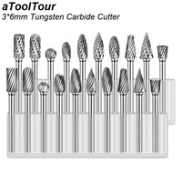 Rotary Carbide Burr Set 1/8\