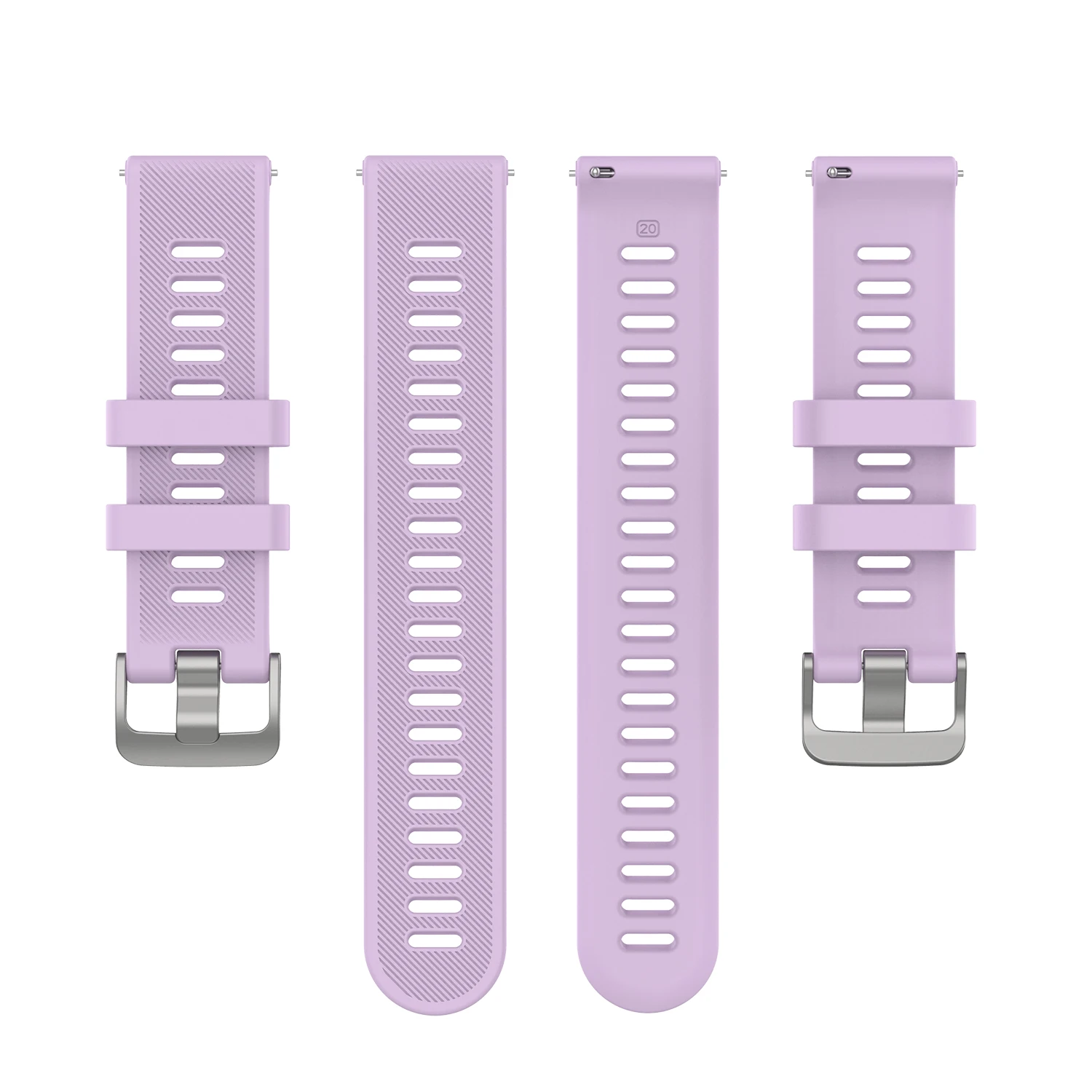 ساعات سيليكون الفرقة ل Garmin Forerunner 158 245 245 متر 645 55 Vivoactive 3 حزام 20 مللي متر الرياضة سوار معصمه ل vivoove HR