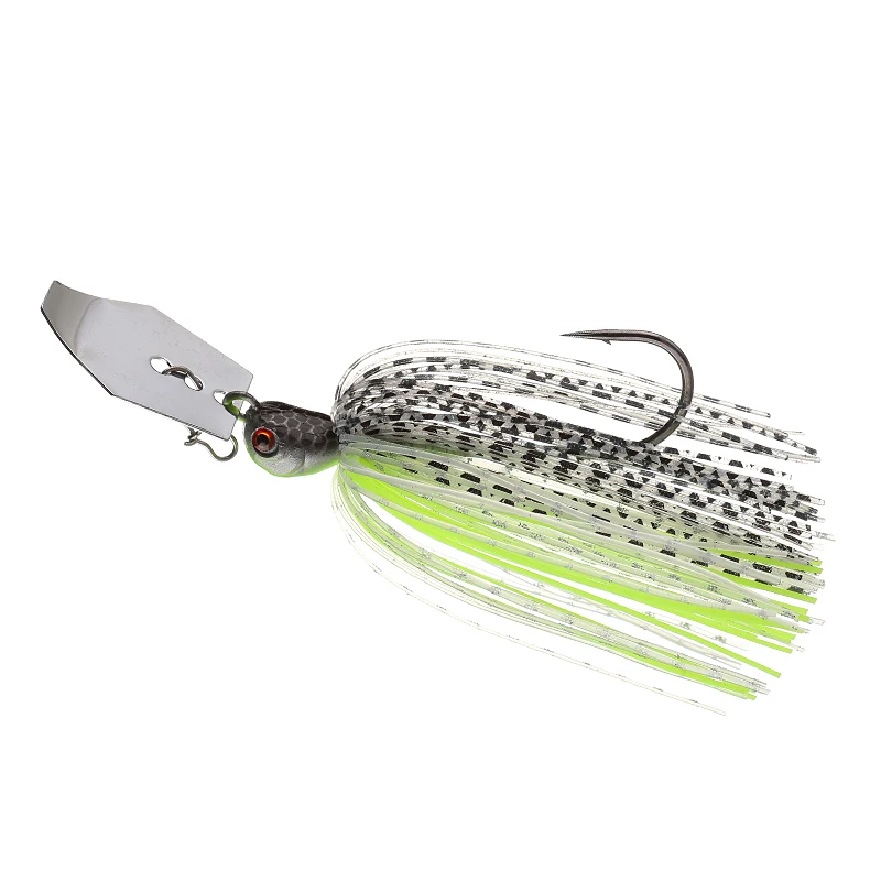 Fishgirl Wobbler JACKY HAMMAR Chatter bait Elite Lures 3/8oz 1/2oz Bladed Skirted Swim Jigs Bass Baits High Quality Fishing Lure