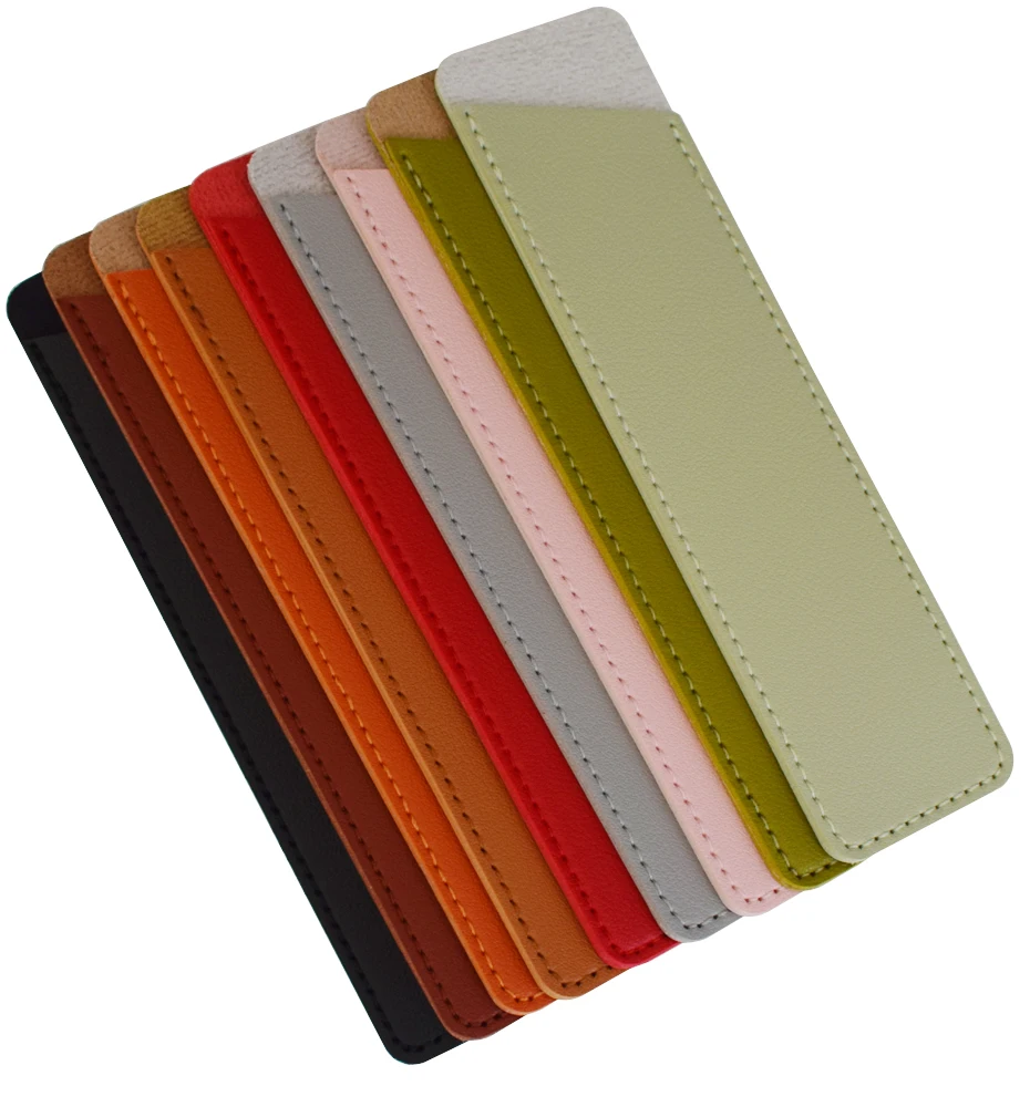 PU Leder Stift Schutz Abdeckung Halter Weiche Bleistift Fall Schreiben Materialien Pencilcase Schreibwaren Büro Schule Liefert Geschenk – Detail 4