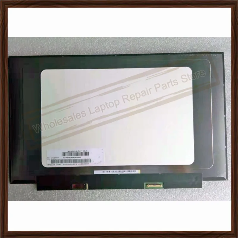 13.3 inch NT133WHM-N47 LCD Display Screen panel For Lenovo X390 X395 02HL702 1366×768 30 pins replacement