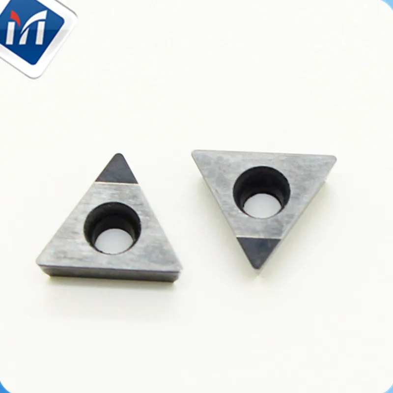 Insertos CBN TNGA 160404 Tnmg 160404 PCBN PCD diamante ISO carburo indexable herramientas de torneado externo insertos CCMT torno cortador 1