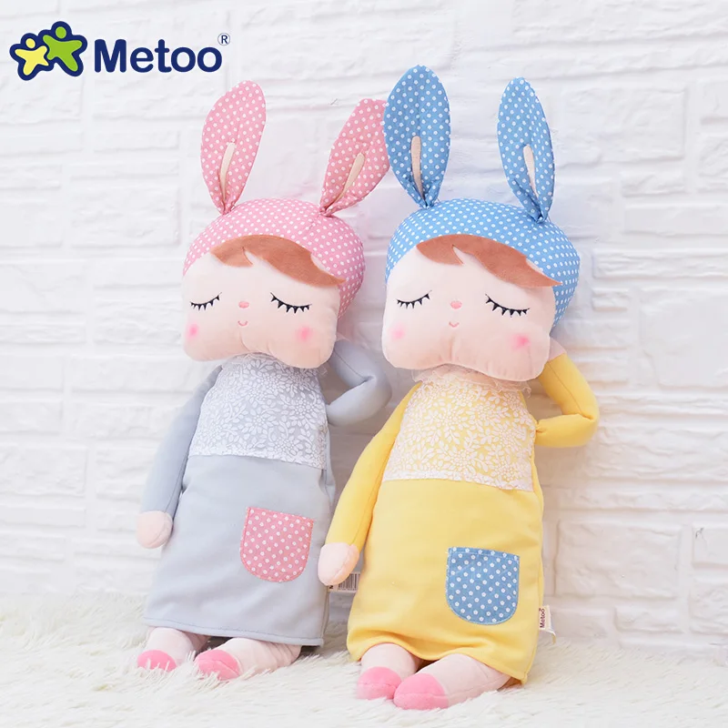 Cute Soft Plush Doll Big & Small Stuffed Toy Kwaii Pair Angela Doll Baby Bed Sleep Toys Metoo Doll Xmas Gift for Girls Brinquedo