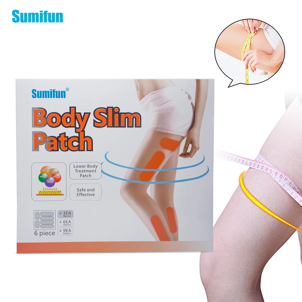 18 Pcs Leg Body Slim Patch Weight Loss Patches Slimming Product Belly Navel Sticker Body Shaping Abdomen Wonder Slim Patch