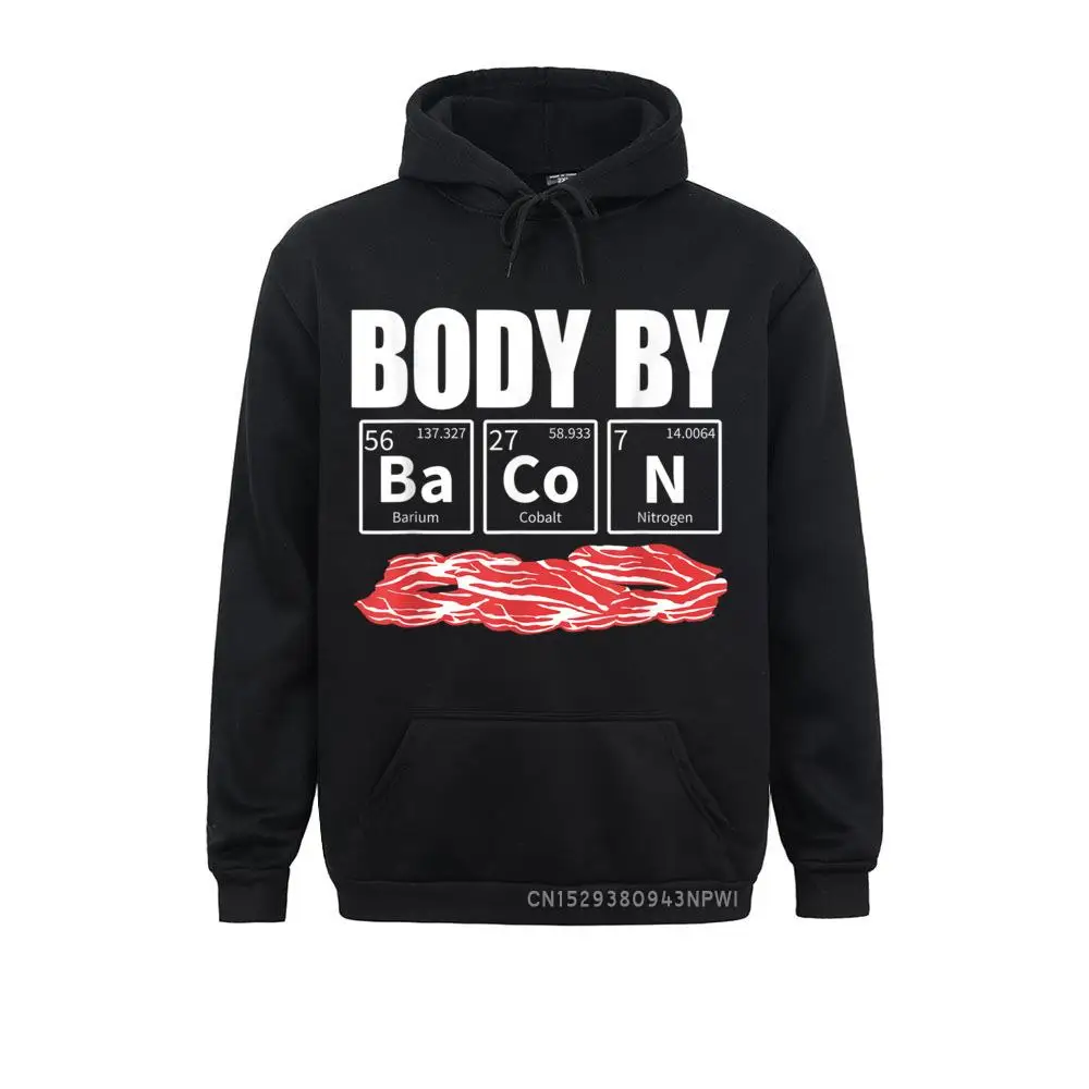 Bacon Lover Quote Periodic Table Chemistry Funny Humor Gift Pullover Women Rife Hoodies Winter Sweatshirts Beach Clothes