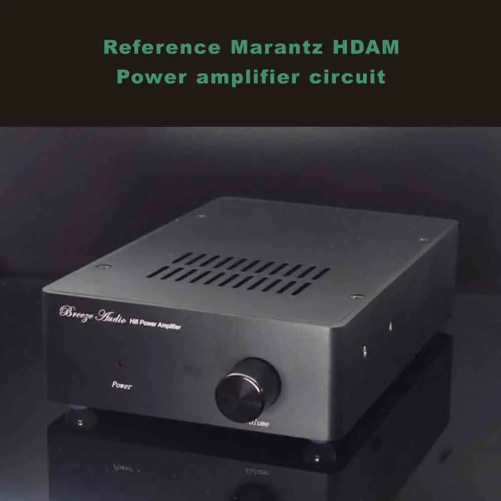 

Music box A1 Black/Golden MJL4281/4302 Reference Marantz HDAM Power amplifier circuit