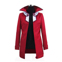 Yu-Gi-Oh! GX Jaden Yuki Judai Yuki Cosplay Costume noly coat Custom Made Any Size