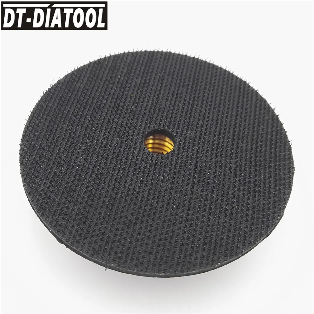 Imagem -06 - Dt-diatool Peça M14 ou 811 Diâmetro 80 100 125 mm Almofada Traseira à Base de Borracha Almofadas de Polimento de Diamante