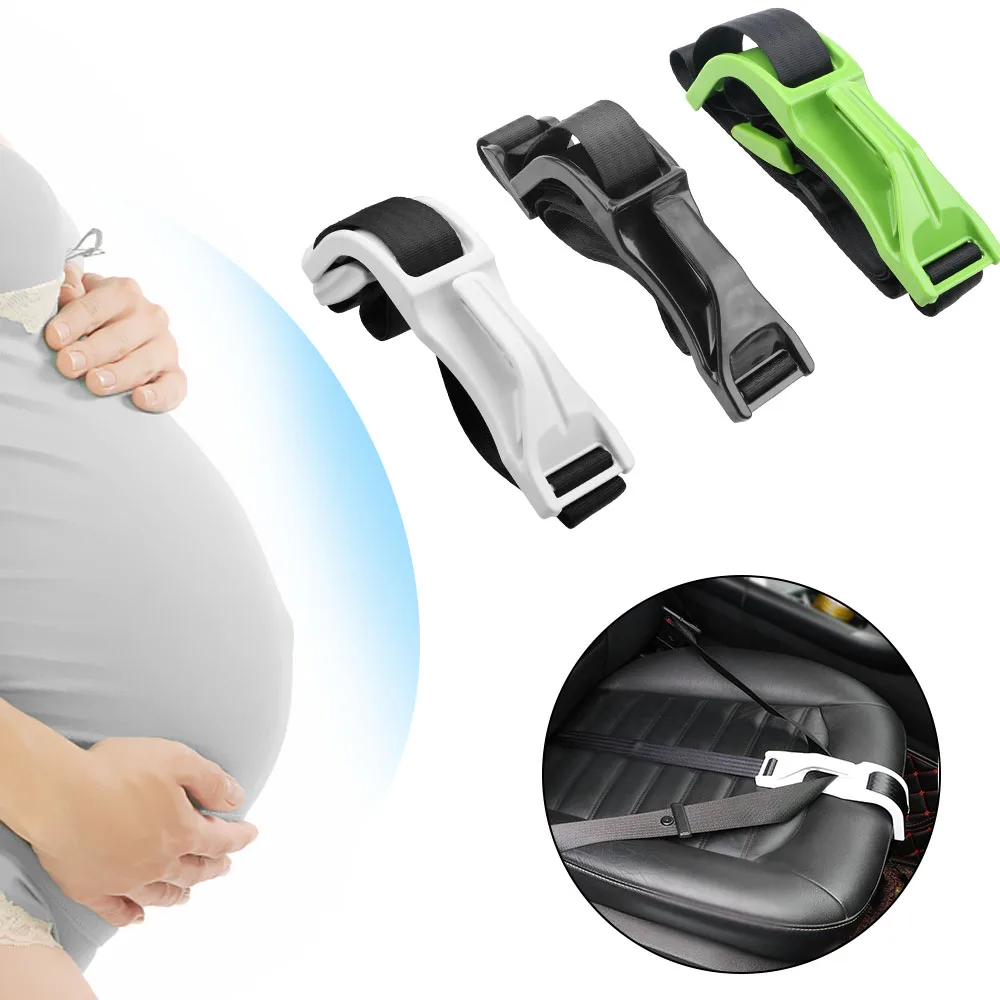 Car Seat Belt Adjuster Comfort Safety for Pregnant Maternity Moms Belly  Protect Unborn Baby Pregnant Woman Driving Safe Belt