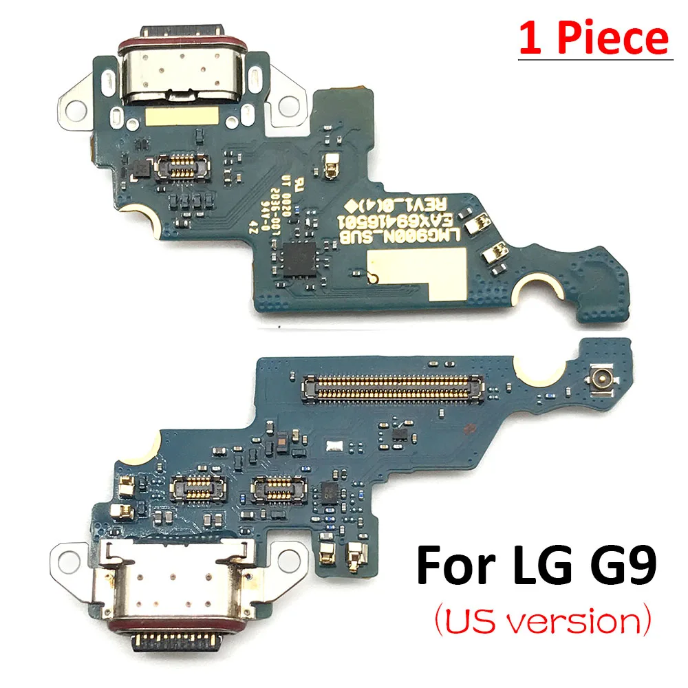 For LG K51 G6 G7 G8 G9 Q7 Q8 V30 V40 V50 Micro USB Charger Dock Connector Charging Port Microphone Flex Cable Replacement Parts