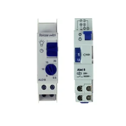 ALC18 Din rail staircase light time switch timer controller  for Corridor Lighting Mechanical Din Rail Timer 16A 220V