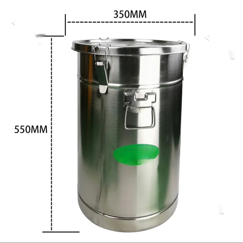 50L 304 Electrostatic Powder Coating Hopper Experiment Mini Small Paint Powder Barrel with Injector and Fluidized Bed 50L