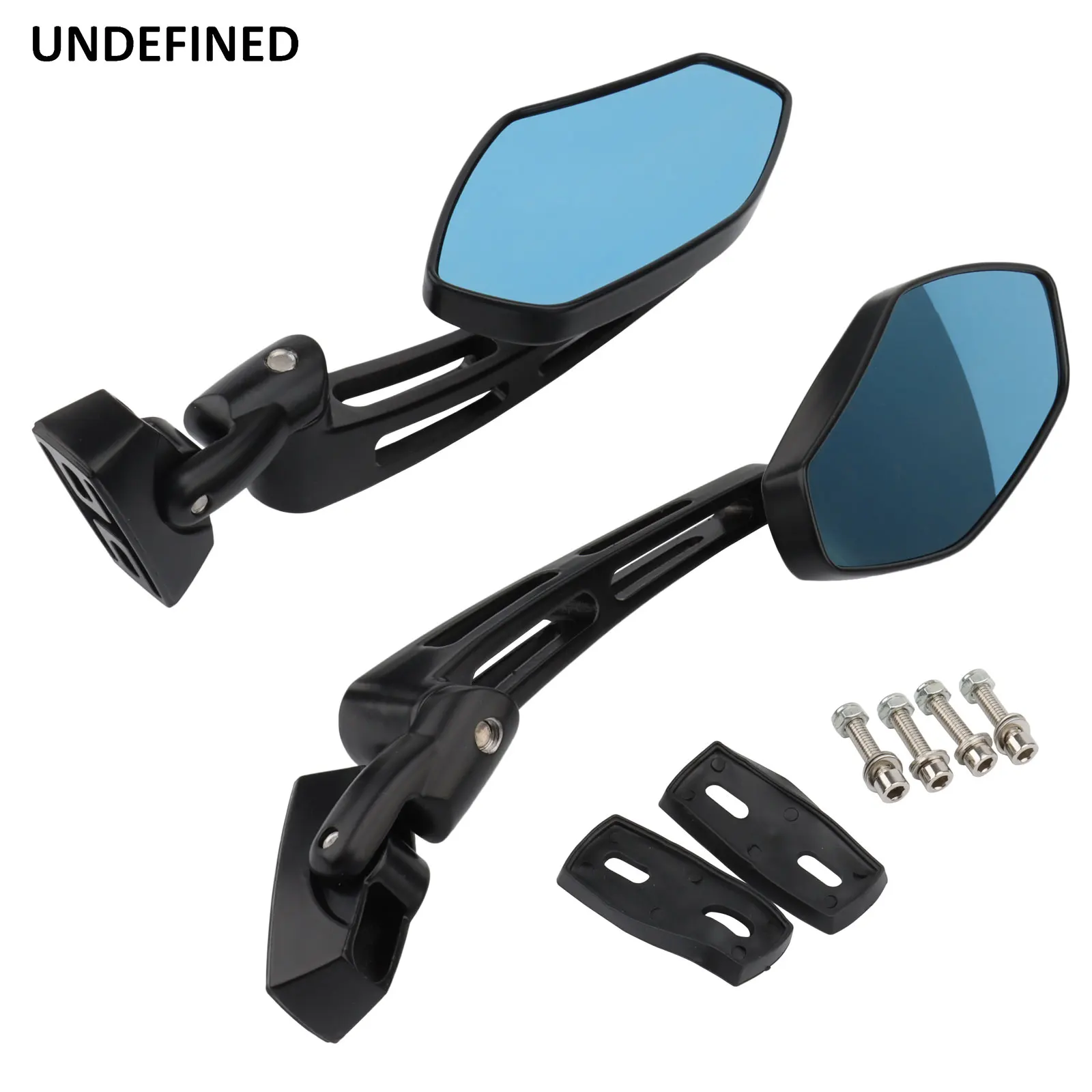 

Rearview Mirror Motorcycle Side Rear View Mirrors Black For Suzuki GSXR for Kawasaki Ninja EX for Yamaha FZ6R for Honda CBR 250