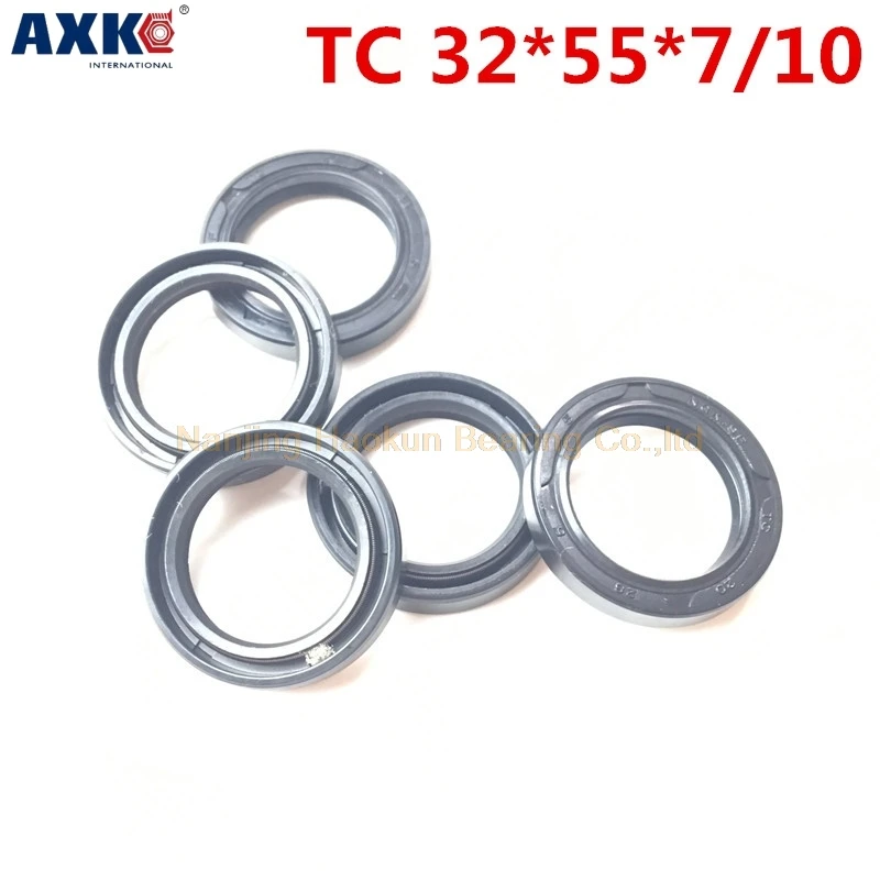 

10PCS Nitrile Rubber Skeleton Oil Seals 32x55x7/10 32x60x8 33x48x8 34x50x10 34x52x8mm TC Tape Radial Shaft NBR Gaskets Oil Seal