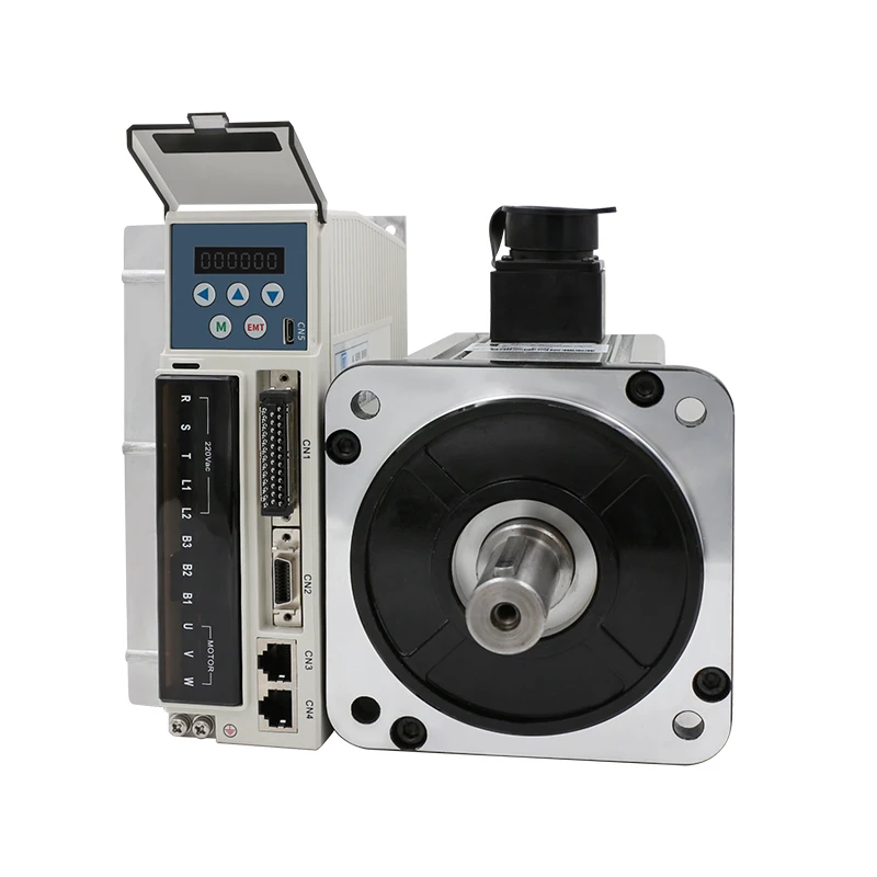 3kw 2000rpm 15NM 130mm frame 220V AC servo motor drive kit 17bit JMC 130JASM530220K-17BC+JASD30002-20B