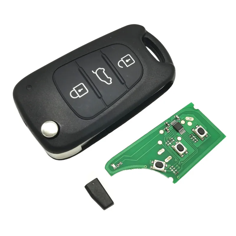 Car Remote Key 434Mhz ID46 Universal Smart Key For Hyundai i30 ix35 KIA Rio 3 Picanto Ceed Cerato Sportage K2 K3 K5