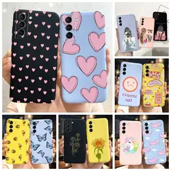 For Samsung Galaxy S21 FE S21+ S 21 5G Case Shockproof Funda Love Heart Silicone Slim Soft Cover For Galaxy S21 Plus S 21 Bumper