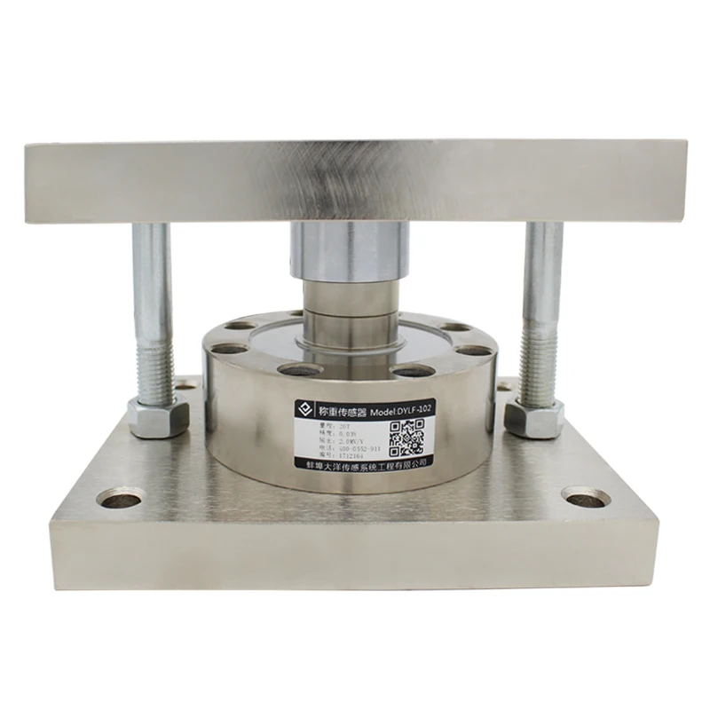 100T Easy assemble High Precision Weighing Load Cell Sensor Module Weight Measuring Alloy Steel 5/10/20/30/50 ton Batching Tank