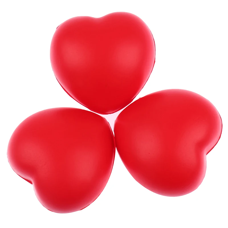 Heart Shaped Stress Relieve Ball For Kids Adults Anxiety Relief Autism Toys Gift