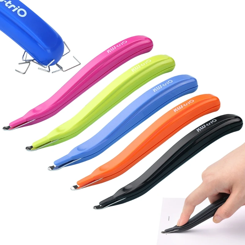 Portable Magnetic Staple Remover Puller Less Effort Staples Removal Tool Office
