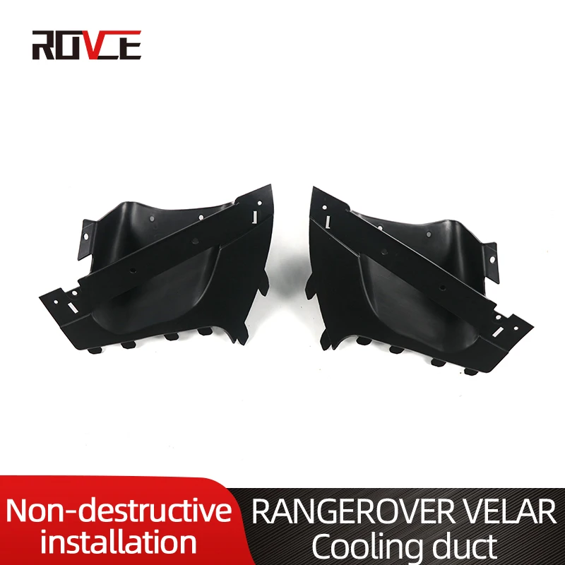 

ROVCE Auto Front Bumper Air Duct Cooling Vent Cover For Land Rover Rover Range Velar L560 Cooling Duct Assembly Accessories