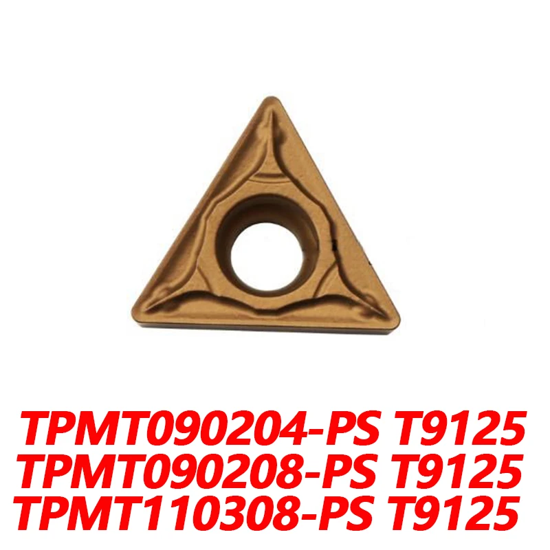 100% الأصلي TPMT TPMT090204 PS T9125 TPMT090208 PS TPMT110308 آلة خرط تعمل بالتحكم الرقمي بواسطة الحاسوب الإدراج كربيد إدراج تجهيز الصلب كفاءة