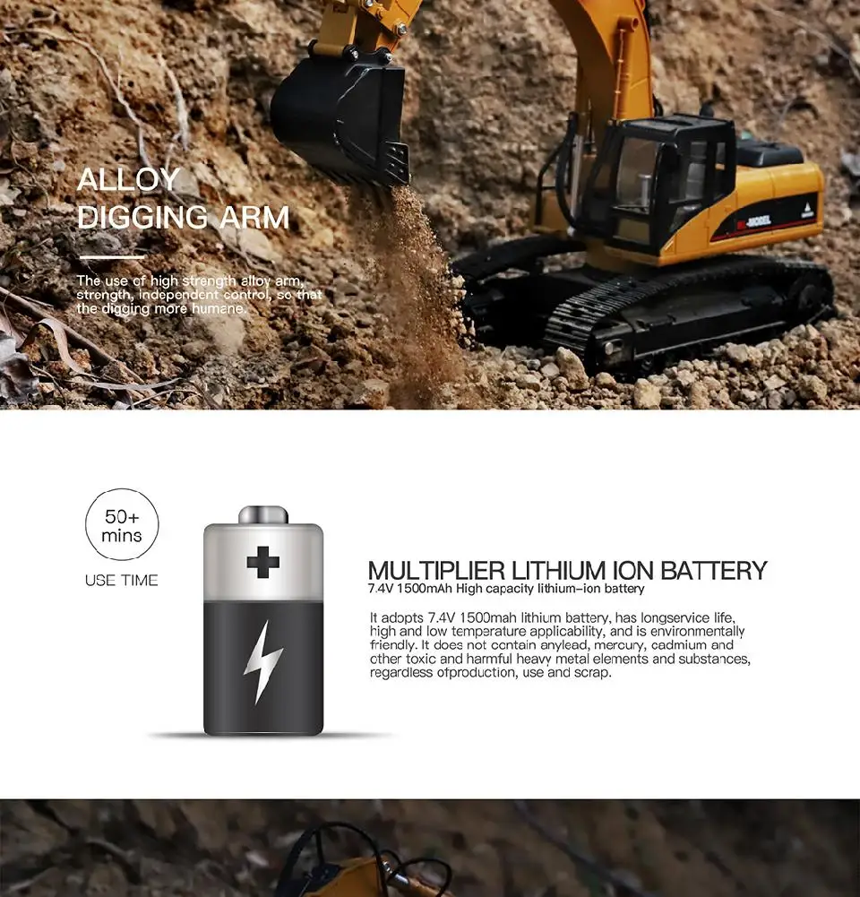 Wltoys 16800 1/16 Rc escavatore 23 Ch Caterpillar Truck 2.4G telecomando auto Led luce fumo ingegneria veicolo giocattoli ragazzi