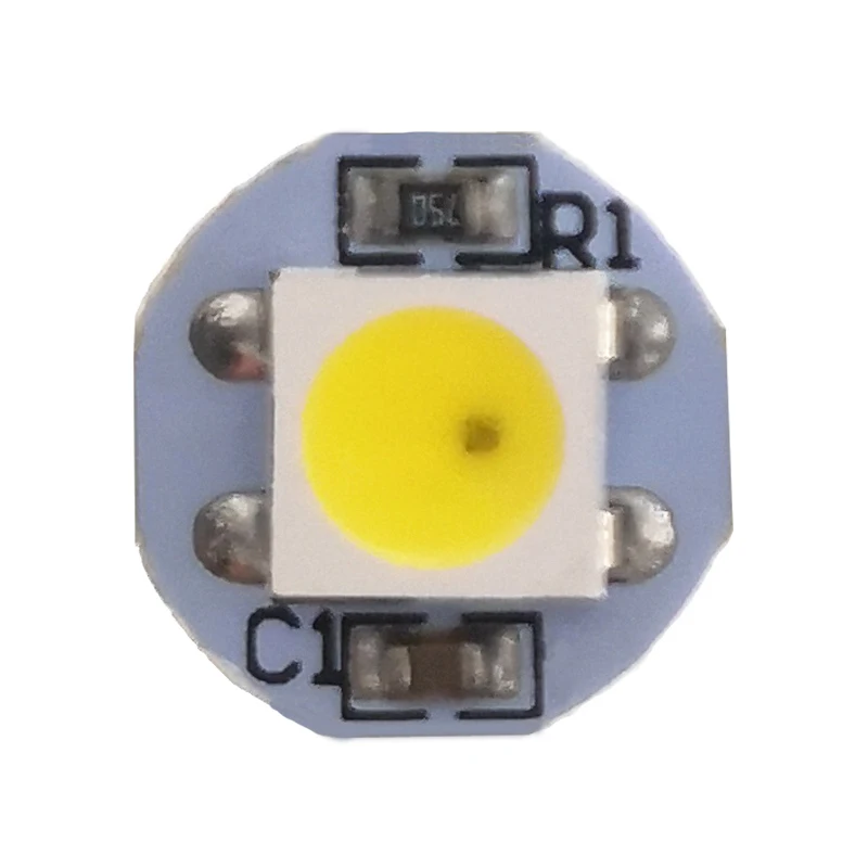 Imagem -02 - Segunda Guerra Mundial Smd5050 Chip de Led Dc5v ic Embutido com 10 mm Placa Pcb Branca Dissipador de Calor Branco Quente Âmbar Sk6812