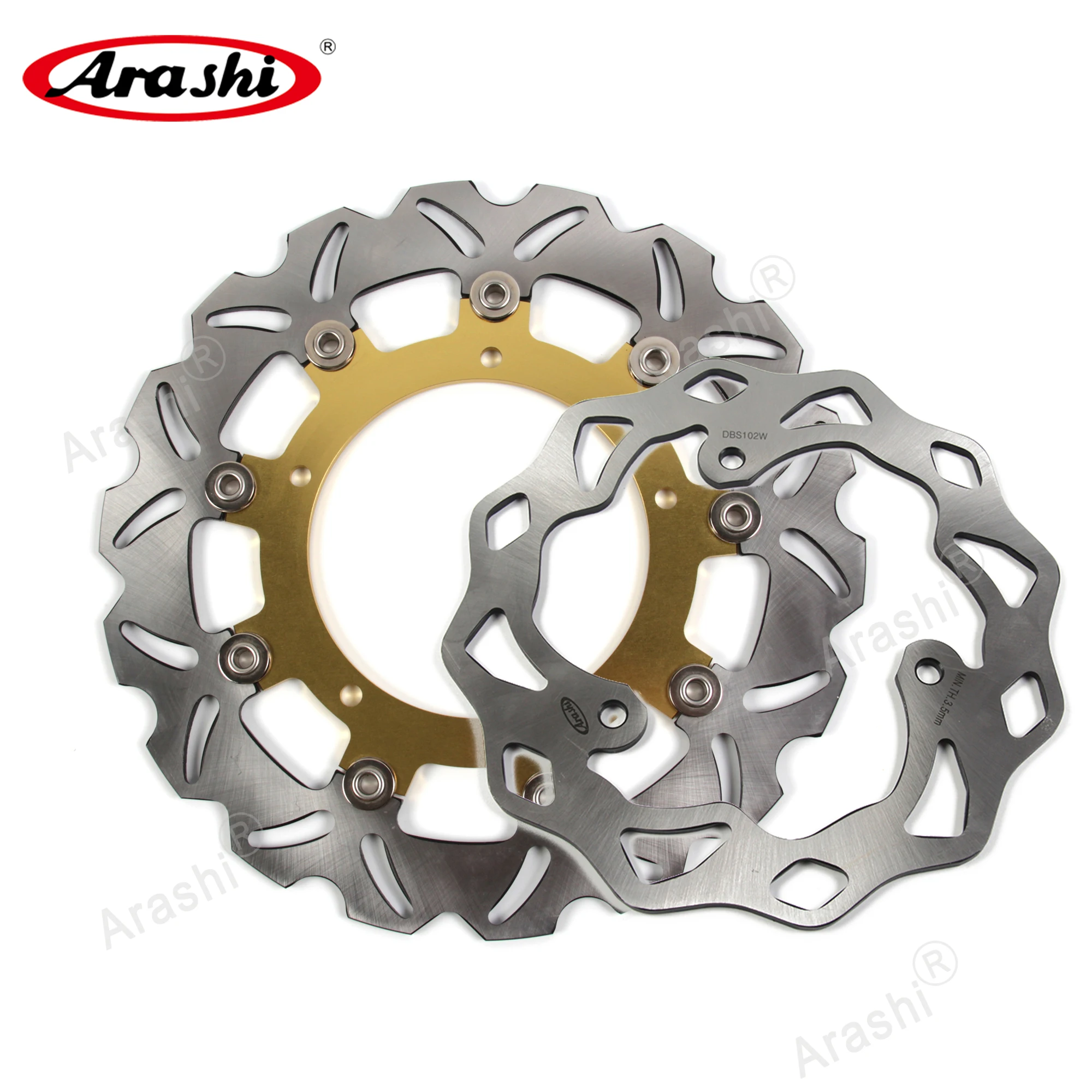 

Arashi For YAMAHA MT-03 320 2016 - 2023 CNC Floating Front Rear Brake Disc Rotor Disk MT03 MT 03 2017 2018 2019 2020 2021 2022