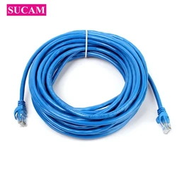 Ethernet CAT6E RJ45, Cable de red LAN impermeable, 5M/10M/20M/30M, para cámara IP POE, PC, enrutador de ordenador