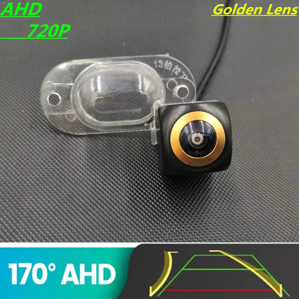 

AHD 720P Golden Lens Trajectory Car Rear View Camera For Nissan Paladin/Roniz/Xterra N50 2005-2015 Reverse Vehicle Monitor