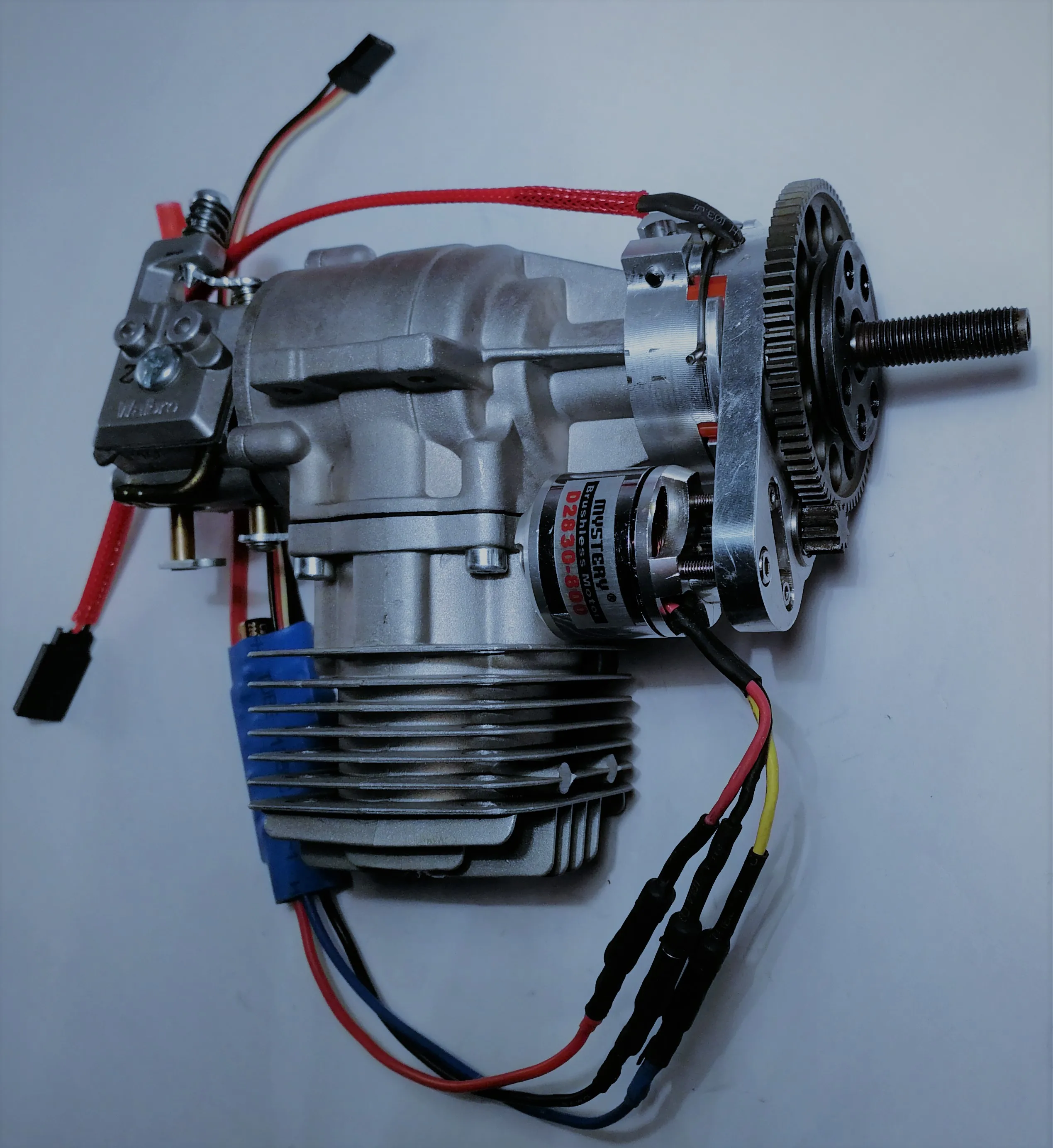 DLE 20cc Special Remote Control Auto Electric Self Starter with motor & ESC for DLE20 DLE20RA RCGF20 Gasoline Engine