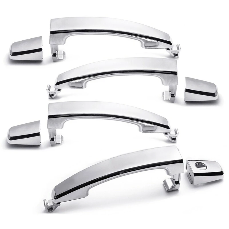 4Pcs Chrome ABS Door Outer Handle Covers for Chevrolet Captiva Sport/Aveo/Saturn Vue 96468254 96468266 96468266