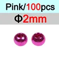 2mm Rosa 100 piezas