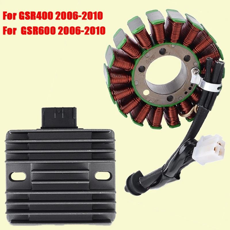 

Motorcycle Stator Coil Voltage regulator rectifier For Suzuki GSR400 GSR600 GSR 400 600 GSR-400 GSR-600 2006 2007 2008 2009 2010