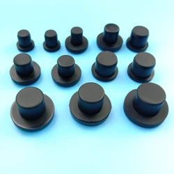 50pcs 5mm 5.5mm 6mm 6.5mm 7mm Food grade anti-collision Soft silicone rubber plug&stopper with high elastic for shock absorber