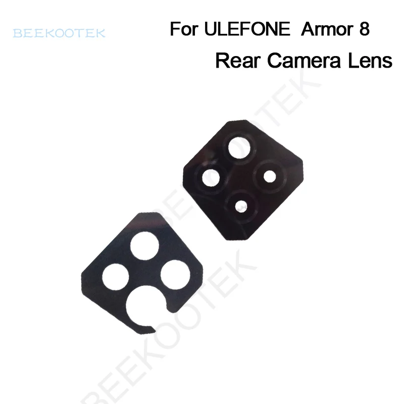 

New Original Ulefone Armor 8 Rear Back Camera Lens Glass Spare +waterproof foam Part Camera Protective For Ulefone Armor 8 Pro