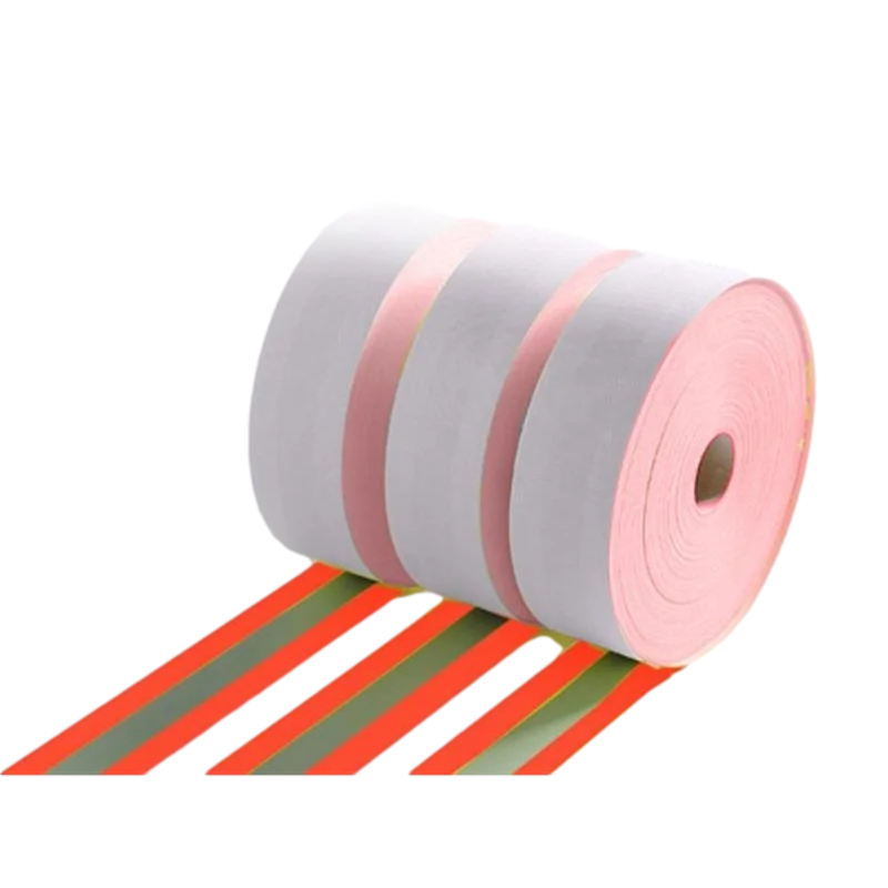 Flame Retardant Warning Reflective Tape 100% Cotton Fluorescent Red Fire Safety Clothing Fire Retardant Strip