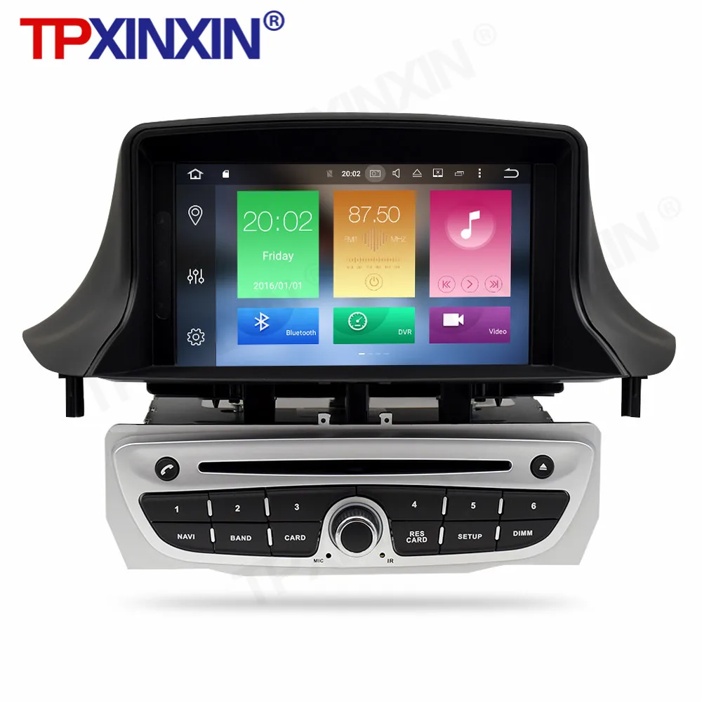 Android 10.0 4+64G Car Radio For Renault Megane 3 Fluence 2009-2015 GPS Navigation Auto Stereo Recoder Head Unit DSP Carplay