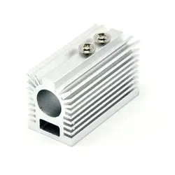 Silver Heat Sink Heatsink Holder for Dia 12mm Blue/Green/Red/IR Laser Modules Cooling