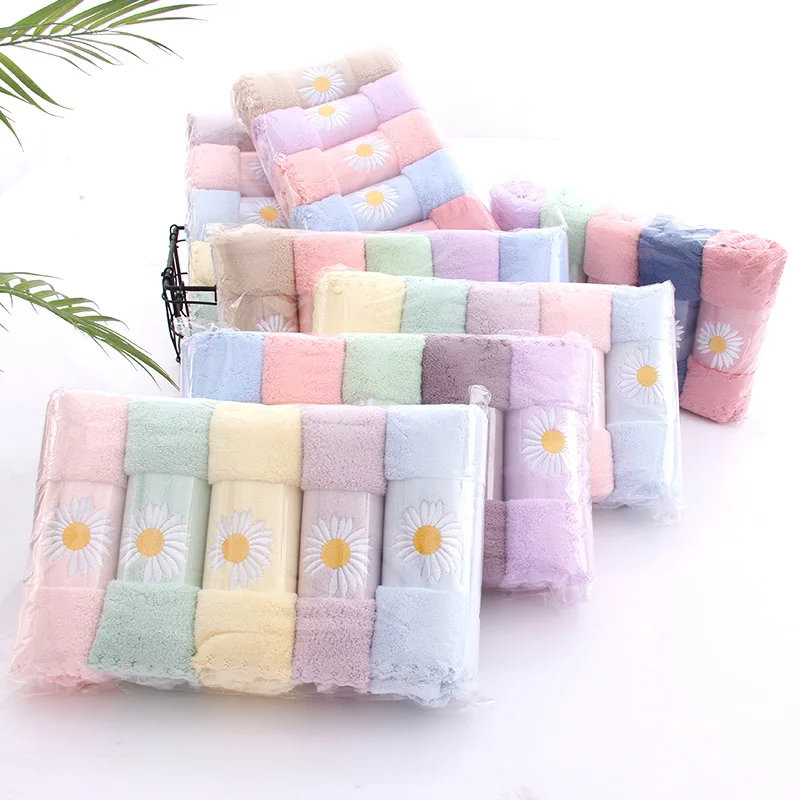 

1pc high quality adult and children's family face towel soft absorbent bath towel household travel gym 34x75cm